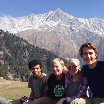 Trekking in the Himalayas Trekking in the Himalayas